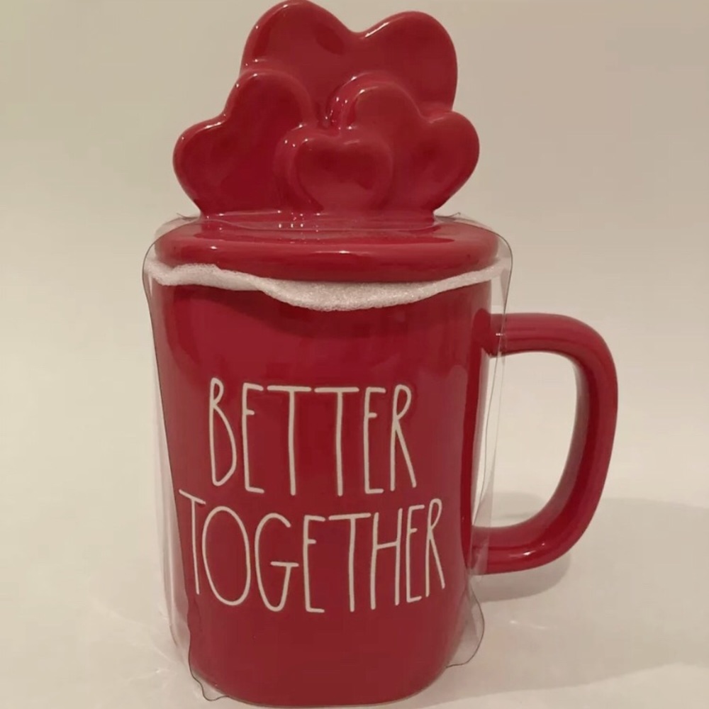 Rae Dunn Valentine BETTER TOGETHER Mug VHTF